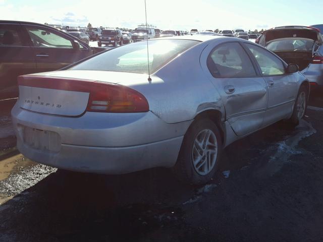 2B3HD46R11H617328 - 2001 DODGE INTREPID S SILVER photo 4