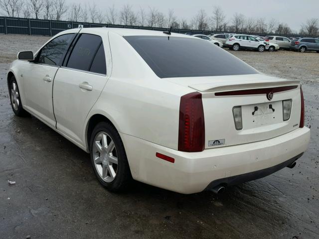 1G6DW677750138148 - 2005 CADILLAC STS WHITE photo 3