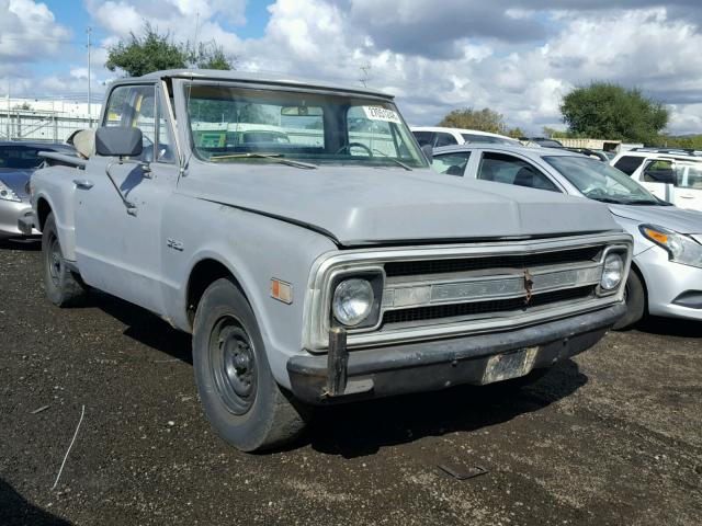 CE249Z855253 - 1969 CHEVROLET C20 GRAY photo 1