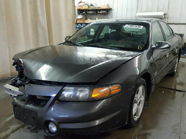 1G2HZ541134132470 - 2003 PONTIAC BONNEVILLE GRAY photo 2