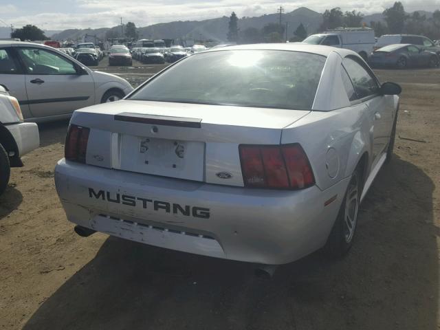 1FAFP40431F134120 - 2001 FORD MUSTANG SILVER photo 4