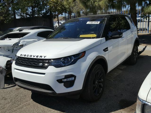 SALCR2BG9GH554618 - 2016 LAND ROVER DISCOVERY WHITE photo 2