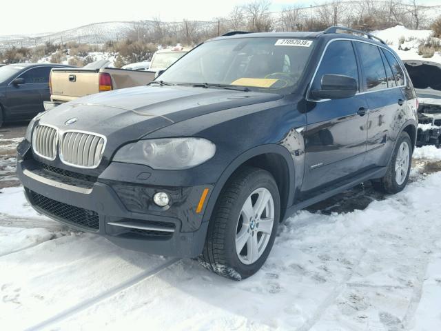 5UXFE83589L168982 - 2009 BMW X5 XDRIVE4 BLACK photo 2