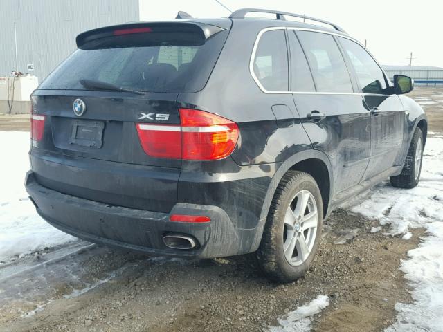 5UXFE83589L168982 - 2009 BMW X5 XDRIVE4 BLACK photo 4