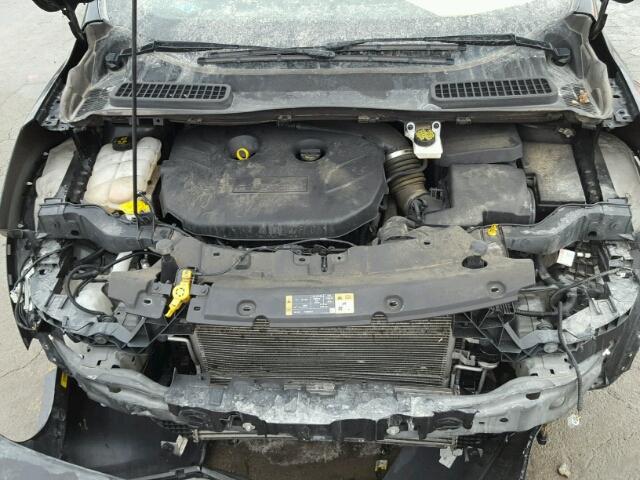 1FMCU9G91FUB94416 - 2015 FORD ESCAPE SE BLACK photo 7