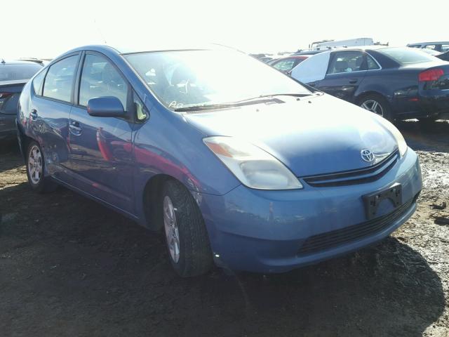 JTDKB20U540042932 - 2004 TOYOTA PRIUS BLUE photo 1