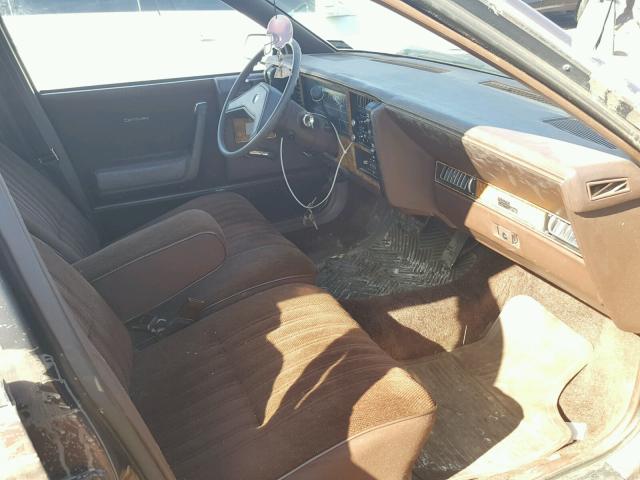 1G4AH19E2E6534747 - 1984 BUICK CENTURY CU BROWN photo 5