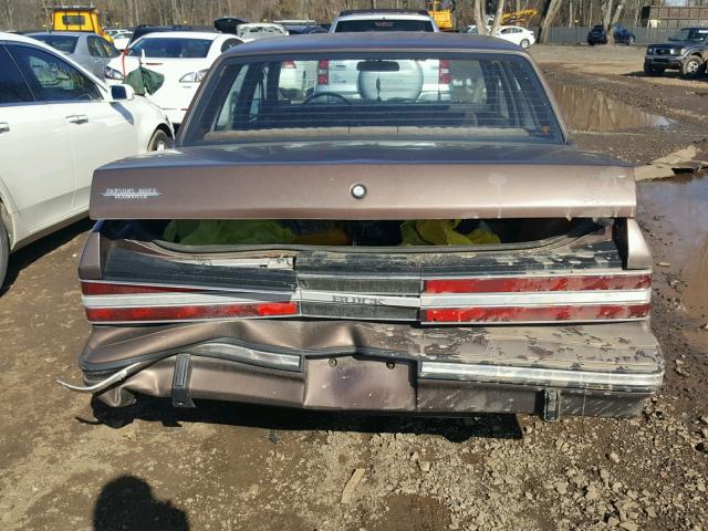 1G4AH19E2E6534747 - 1984 BUICK CENTURY CU BROWN photo 9