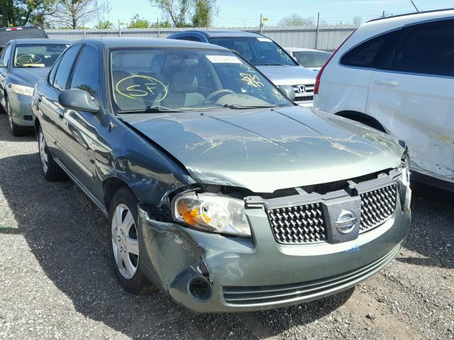 3N1CB51DX5L517521 - 2005 NISSAN SENTRA 1.8 GREEN photo 1