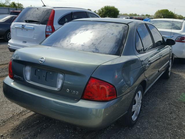 3N1CB51DX5L517521 - 2005 NISSAN SENTRA 1.8 GREEN photo 4