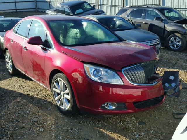 1G4PP5SK4D4189509 - 2013 BUICK VERANO MAROON photo 1