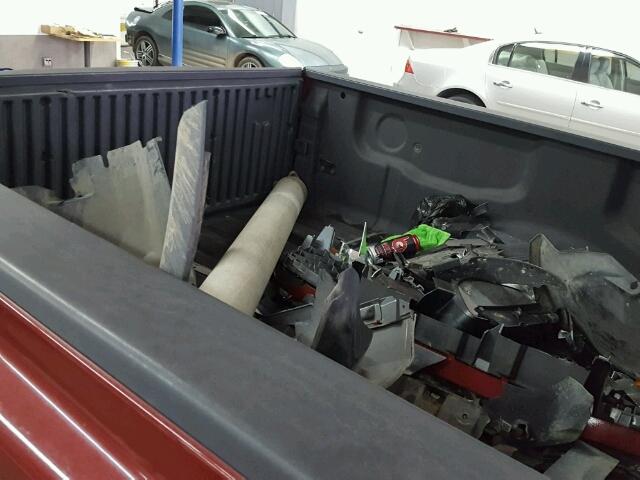 1N6AA07B05N565798 - 2005 NISSAN TITAN XE RED photo 9