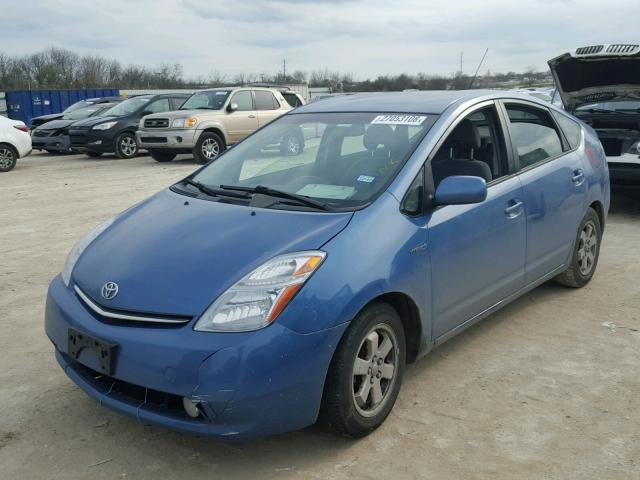 JTDKB20U967515239 - 2006 TOYOTA PRIUS BLUE photo 2