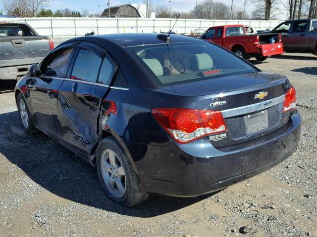 1G1PE5SB5G7196927 - 2016 CHEVROLET CRUZE LIMI BLUE photo 3