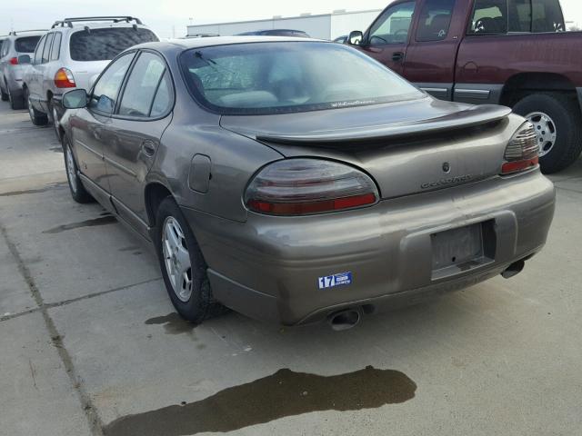 1G2WR52161F243088 - 2001 PONTIAC GRAND PRIX BROWN photo 3