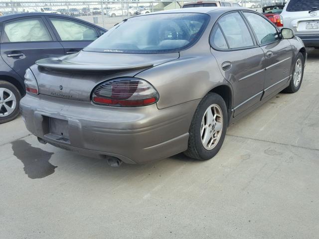 1G2WR52161F243088 - 2001 PONTIAC GRAND PRIX BROWN photo 4