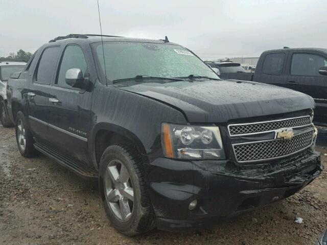 3GNMCGE05BG320348 - 2011 CHEVROLET AVALANCHE BLACK photo 1