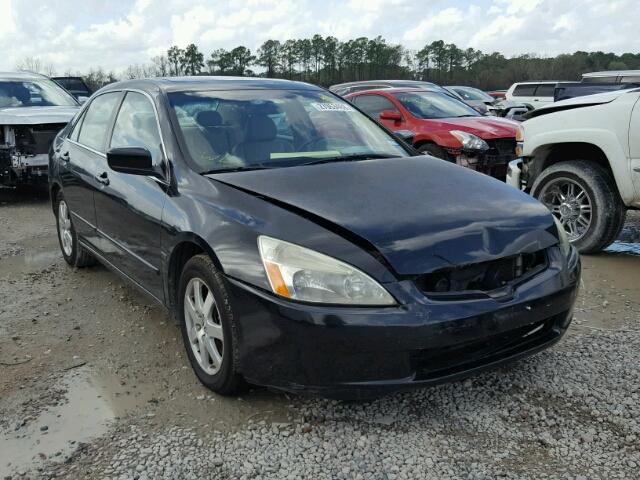 1HGCM66585A017476 - 2005 HONDA ACCORD EX BLACK photo 1