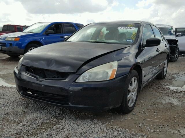 1HGCM66585A017476 - 2005 HONDA ACCORD EX BLACK photo 2