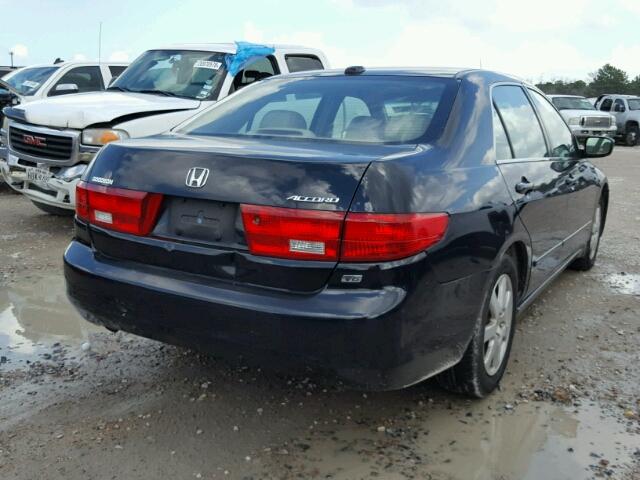 1HGCM66585A017476 - 2005 HONDA ACCORD EX BLACK photo 4