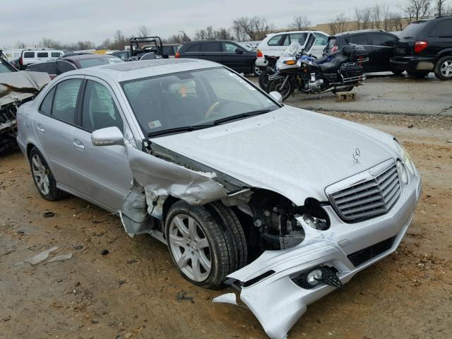 WDBUF56X67B125552 - 2007 MERCEDES-BENZ E 350 SILVER photo 1