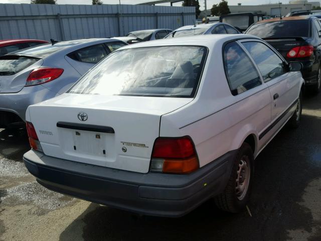 JT2AC52L3T0133560 - 1996 TOYOTA TERCEL STD WHITE photo 4