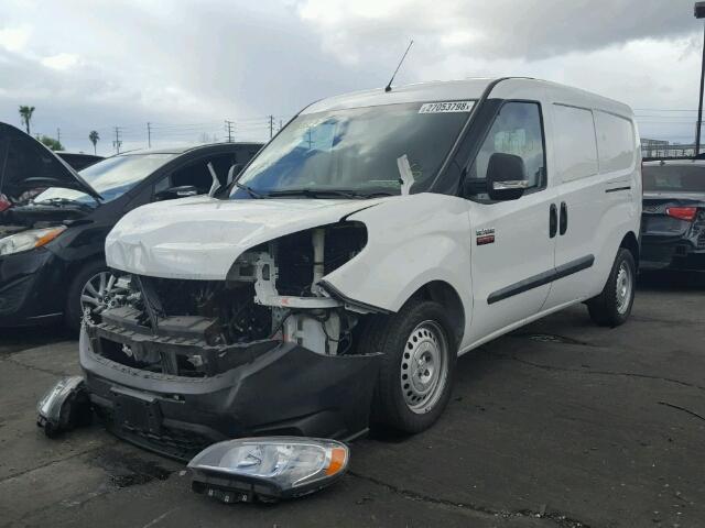 ZFBERFAT4G6B33302 - 2016 RAM PROMASTER WHITE photo 2