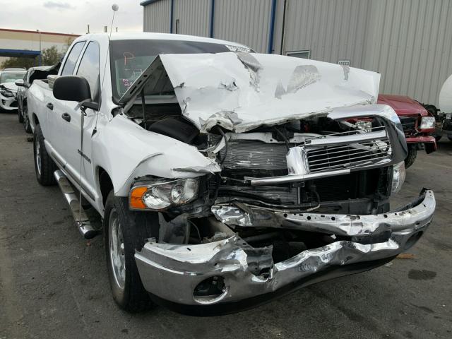 1D7HA18N52S558168 - 2002 DODGE RAM 1500 WHITE photo 1