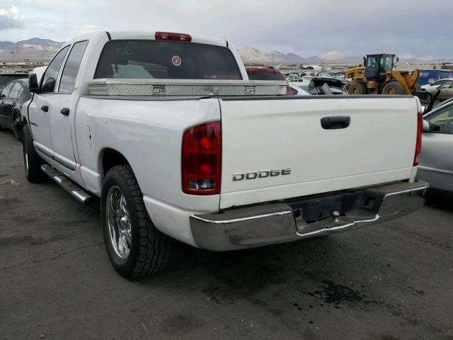 1D7HA18N52S558168 - 2002 DODGE RAM 1500 WHITE photo 3