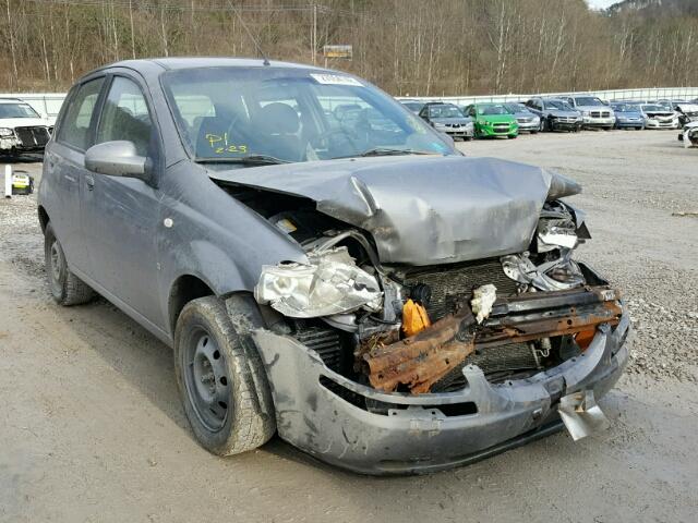 KL1TD66647B777268 - 2007 CHEVROLET AVEO BASE Boz foto 1