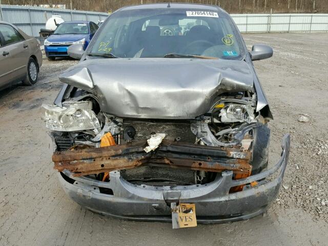 KL1TD66647B777268 - 2007 CHEVROLET AVEO BASE Boz foto 9