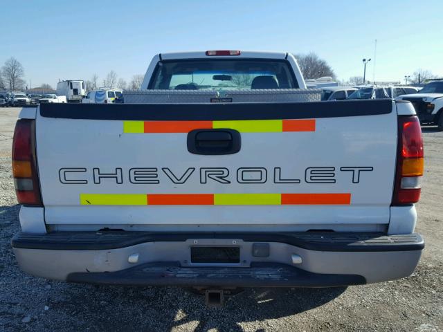 1GCEC14V71E272462 - 2001 CHEVROLET SILVERADO WHITE photo 6