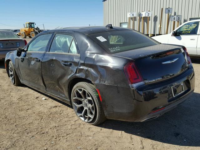 2C3CCABG5JH141037 - 2018 CHRYSLER 300 S BLACK photo 3