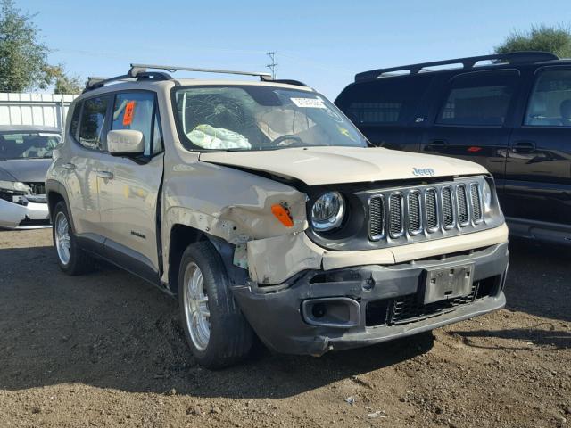 ZACCJABT5FPB32942 - 2015 JEEP RENEGADE L TAN photo 1