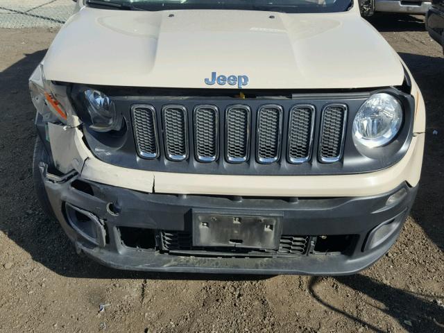 ZACCJABT5FPB32942 - 2015 JEEP RENEGADE L TAN photo 7