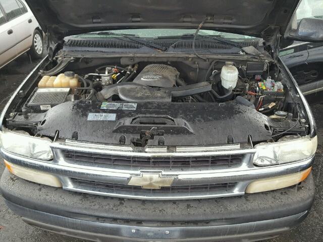 3GNEC16Z95G215878 - 2005 CHEVROLET SUBURBAN C BLACK photo 7