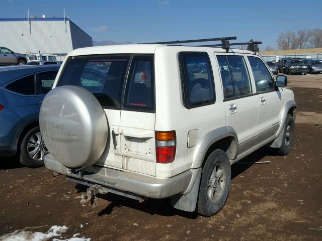 JACDJ58X3X7913039 - 1999 ISUZU TROOPER S WHITE photo 4