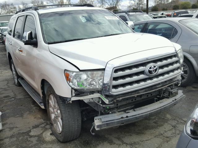 5TDDY5G18CS065363 - 2012 TOYOTA SEQUOIA PL WHITE photo 1