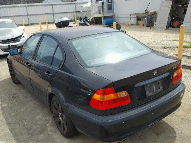 WBAAZ33413PH35205 - 2003 BMW 325 I BLACK photo 3