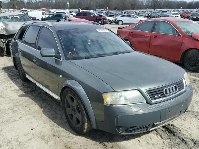 WAUYP64B81N163199 - 2001 AUDI ALLROAD GREEN photo 1