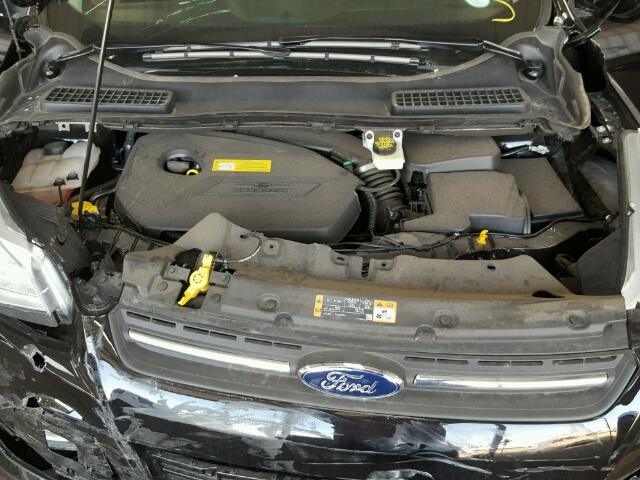 1FMCU9GX9GUB25800 - 2016 FORD ESCAPE BLACK photo 7