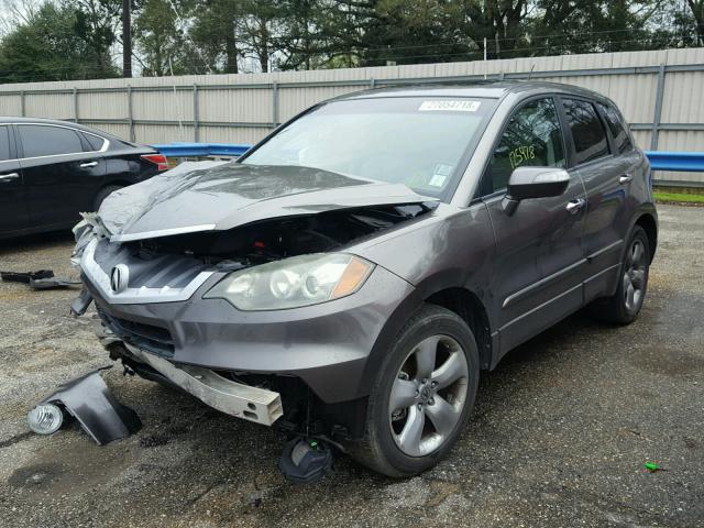 5J8TB18588A009680 - 2008 ACURA RDX TECHNO GRAY photo 2