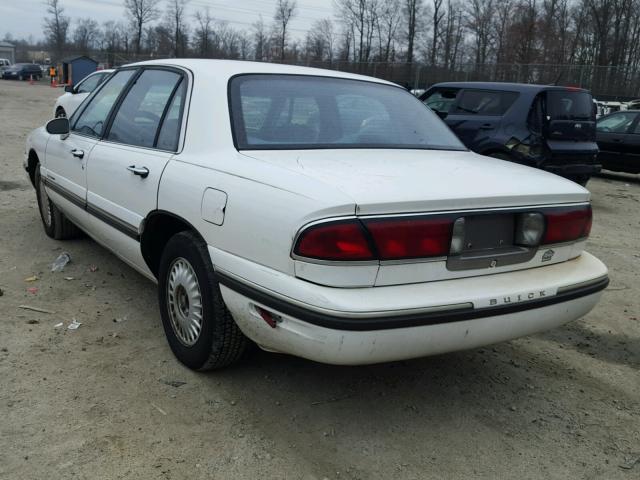 1G4HP52K6VH611682 - 1997 BUICK LESABRE CU WHITE photo 3