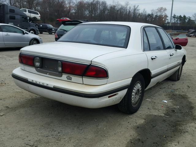 1G4HP52K6VH611682 - 1997 BUICK LESABRE CU WHITE photo 4