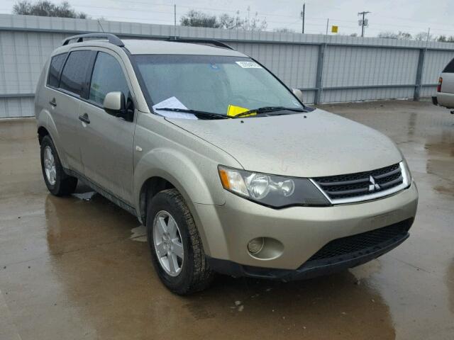 JA4MS31X67Z003610 - 2007 MITSUBISHI OUTLANDER GOLD photo 1