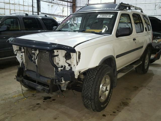 5N1ED28Y43C661349 - 2003 NISSAN XTERRA XE WHITE photo 2