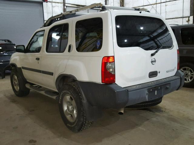 5N1ED28Y43C661349 - 2003 NISSAN XTERRA XE WHITE photo 3