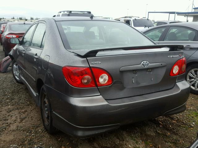 1NXBR32E67Z856586 - 2007 TOYOTA COROLLA CE GRAY photo 3