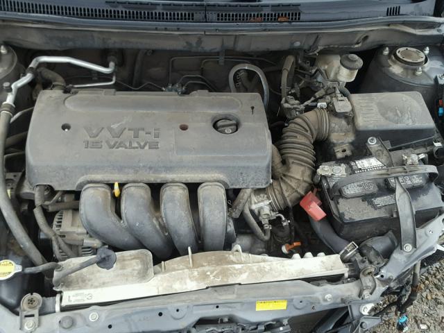 1NXBR32E67Z856586 - 2007 TOYOTA COROLLA CE GRAY photo 7