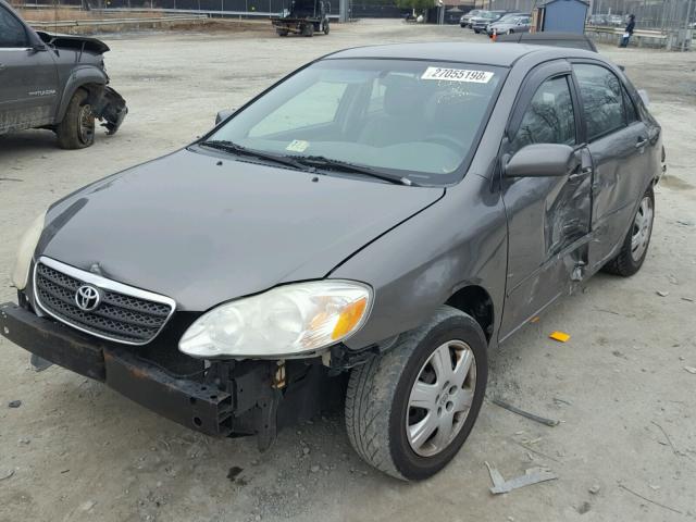 2T1BR32E16C624123 - 2006 TOYOTA COROLLA CE GRAY photo 2